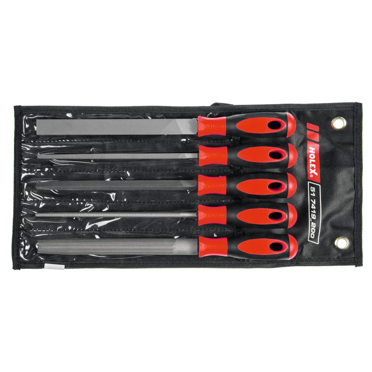 BỘ DŨA THÔ 5 CÂY HOLEX 517419 DÀI 200MM BỘ DŨA THÔ 5 CÂY HOLEX 517419 DÀI 200MM